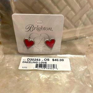 Brighton Dazzling Love Earrings